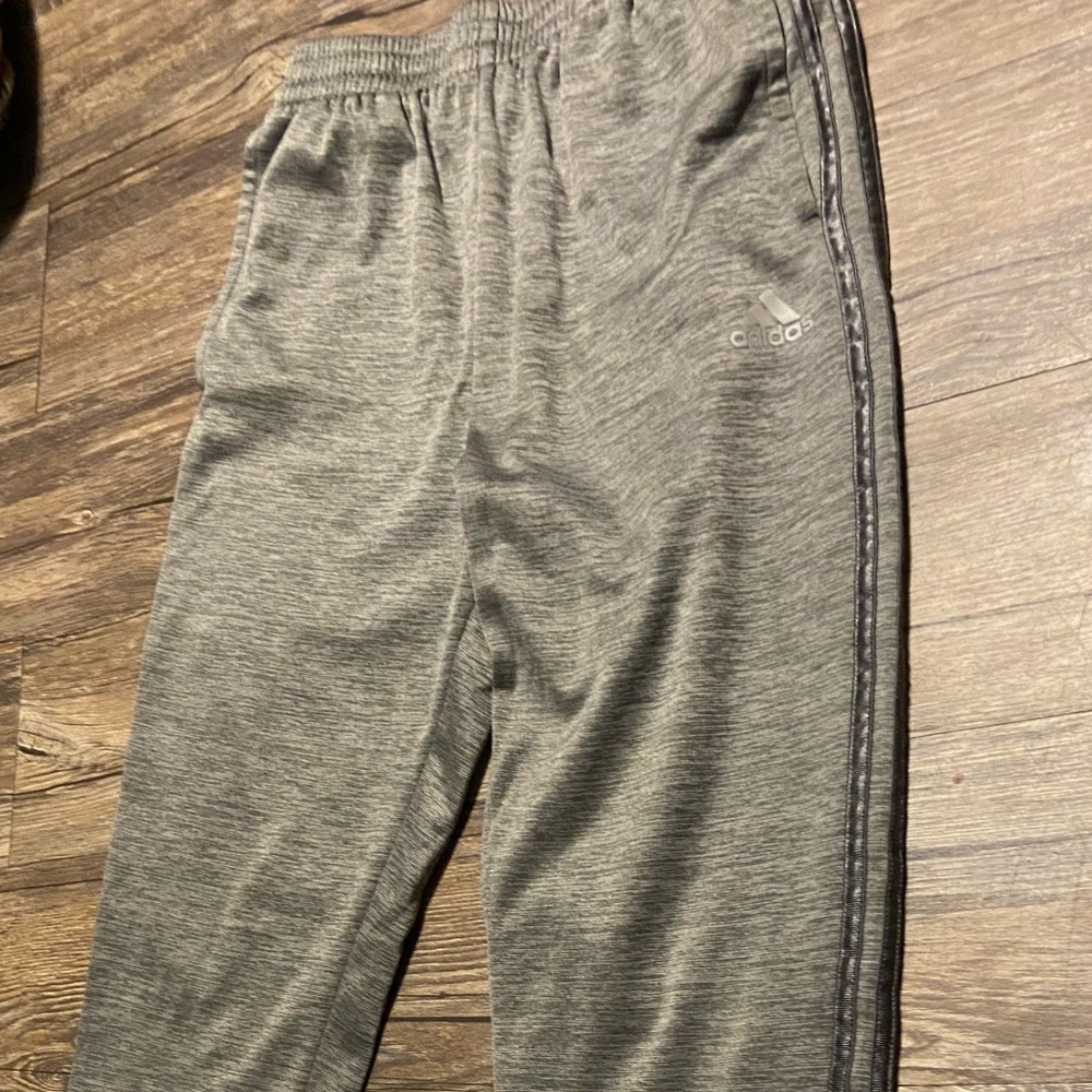 adidas kids sweatpants, grey